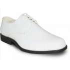 VANGELO Men Dress Shoe TUX-1 Oxford Formal Tuxedo for Prom & Wedding White Patent - Wide Width Available